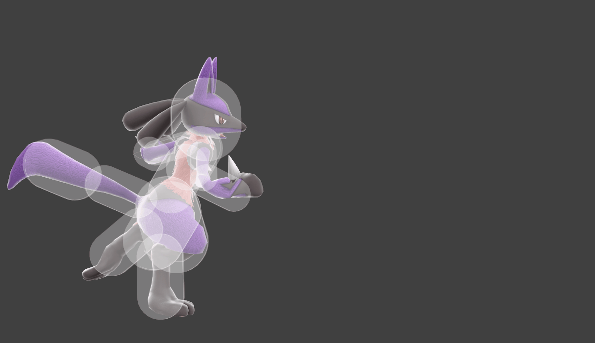 Lucario Dash Grab